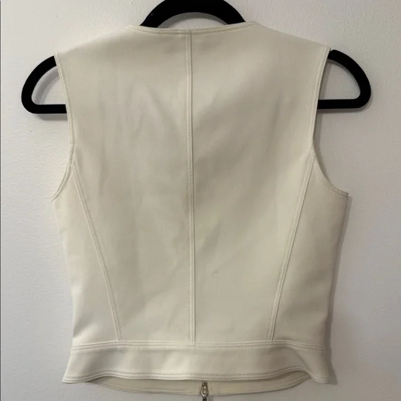 Vertigo Paris Cream Vest with Floral Embroidery - Picture 3 of 3